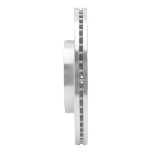 Honda Accord Brake Rotor (1) - Front Right - R1 Concepts - Drilled & Slotted - Silver - `13-`25